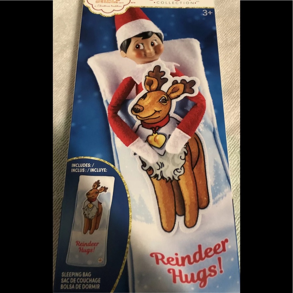 ELF ON THE SHELF Reindeer Hugs SLEEPING BAG  Accessory Target Exclusive